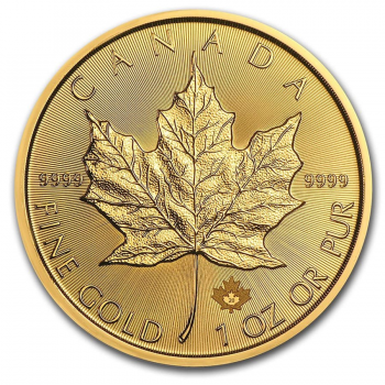 Maple Leaf - 1 once Or pur 24 carats - Année 2020