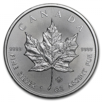 Mapple Leaf - 1 Once Argent 999.99% - Année 2020 Mapple Leaf - 1 Once Argent 999.99% - Année 2020