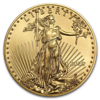 Liberty / Eagle - 1 once d'Or pur 22 carats - Année 2020 Liberty / Eagle - 1 once d'Or pur 22 carats - Année 2020