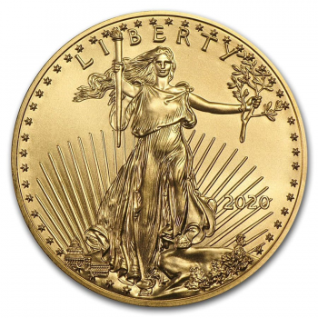 Liberty / Eagle - 1/10 d'once d'Or pur 22 carats - Année 2020