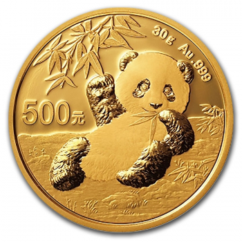 Panda - 30g d'Or pur 24 carats - Année 2020 Panda - 30g d'Or pur 24 carats - Année 2020