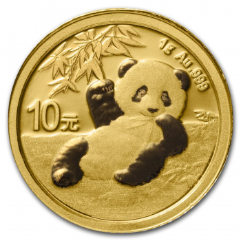 Panda - 1g d'Or pur 24 carats - Année 2020 Panda - 1g d'Or pur 24 carats - Année 2020