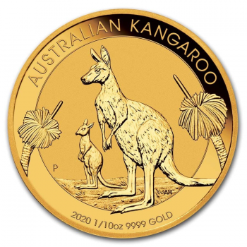 Kangaroo  - 1/10 d'once d'Or pur 24 carats - Année 2020