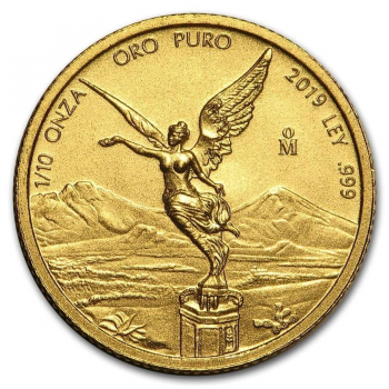 Libertad  - 1/10 d'once d'Or pur 24 carats - Année 2020