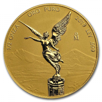 Libertad  - 1/2 d'once d'Or pur 24 carats - Année 2020