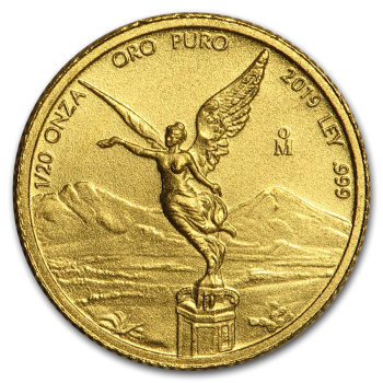 Libertad  - 1/20 d'once d'Or pur 24 carats - Année 2020