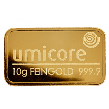 Achat Or 10 grammes - Lingot Or pur 24 carats