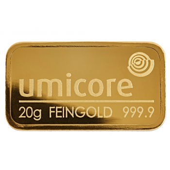 20 grammes - Lingot Or pur 24 carats 20 grammes - Lingot Or pur 24 carats