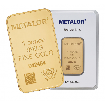 Achat Or 31.1 grammes - Lingot Or pur 24 carats